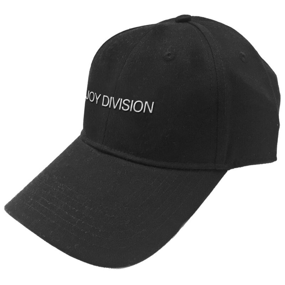 Joy Division Unisex Adult Logo Baseball Cap / Black